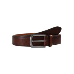 Lloyd Leather belt with metal buckle - brun (44)