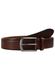 Lloyd Leather belt with metal buckle - brun (44)