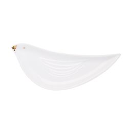 Räder Coupelle Oiseau (13 x 4 x 1 cm) - blanc (NC)