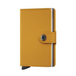 Secrid Mini Wallet Crisple (65x102x21mm) - jaune (AMBER)