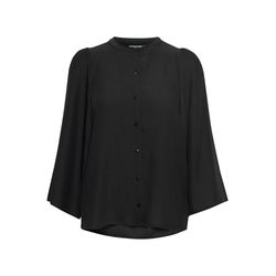 ICHI Loose blouse IHBANSEN SH - black (194008)