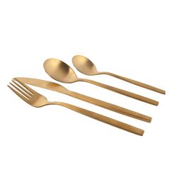 Lifestyle Home Collection Cutlery ENZO (16 pieces) - gold (00)