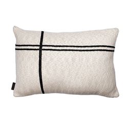 Lifestyle Home Collection Cushion ISAIA (60x40cm) - black/beige (00)