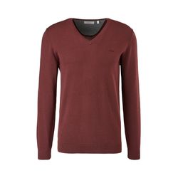 s.Oliver Red Label V-neck sweater - red (4974)