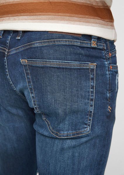 - s.Oliver mit Waschung blau Jeans (57Z6) Slim: Red - 29/32 Label