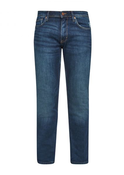 s.Oliver Red Label Slim: jeans with a garment wash  - blue (57Z6)