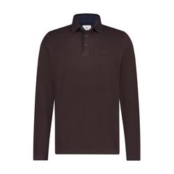 State of Art T-Shirt Polo en Jersey LS - brun (8900)