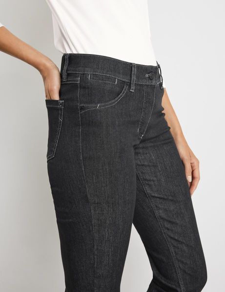 Gerry Weber Edition Skinny Fit: Skinny leg-Jeans - noir (13000)
