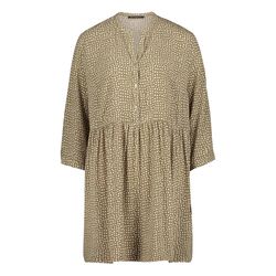 Betty Barclay Shirt blouse with dots pattern - brown/green/beige (5872)