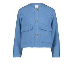 Betty & Co Cuddly blouson with flap pockets - blue (8028)
