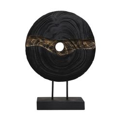 Pomax Objet de décoration SUNBEAM (30x9x43cm) - noir (BLA)