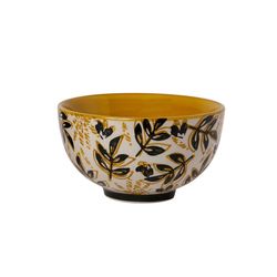 SEMA Design Bowl SOLOR (Ø11,5x6,5cm) - black/yellow (2)