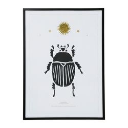 SEMA Design Tableau de décoration (50x70cm) - blanc/noir (00)