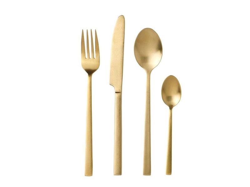 Bitz Cutlery (16 pieces) - gold (00)