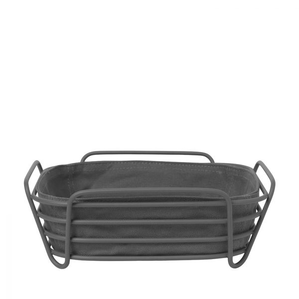 Blomus Bread basket (9x26x26cm) - Delara L - gray (00)