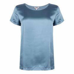 Esqualo T-shirt silk - blue (658)