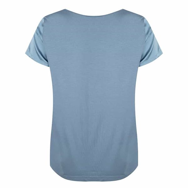 Esqualo T-shirt silk - blue (658)