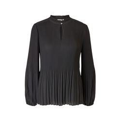 s.Oliver Black Label Pleated chiffon blouse - black (9999)