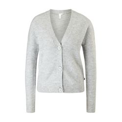 Q/S designed by Knit cardigan - gray (9400)