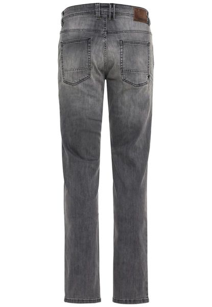 Camel active Regular fit : Jeans à 5 poches - Houston - gris (05)