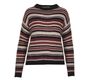 La Fée Maraboutée Striped sweater - white/black/red (1352)
