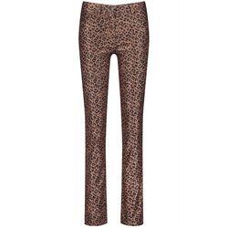 Gerry Weber Edition Pants with leo design - brown (07114)