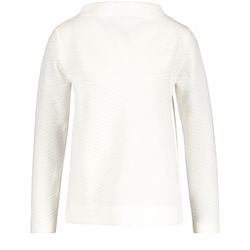 Gerry Weber Casual Long-sleeved shirt with structure - white (99700)