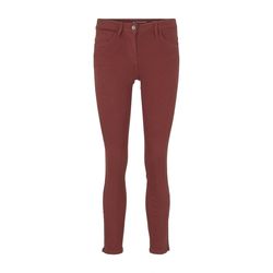 Tom Tailor Pantalon Alexa skinny - rouge/brun (27470)