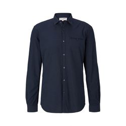 Tom Tailor Denim Hemd mit Brusttasche - blau (28517)