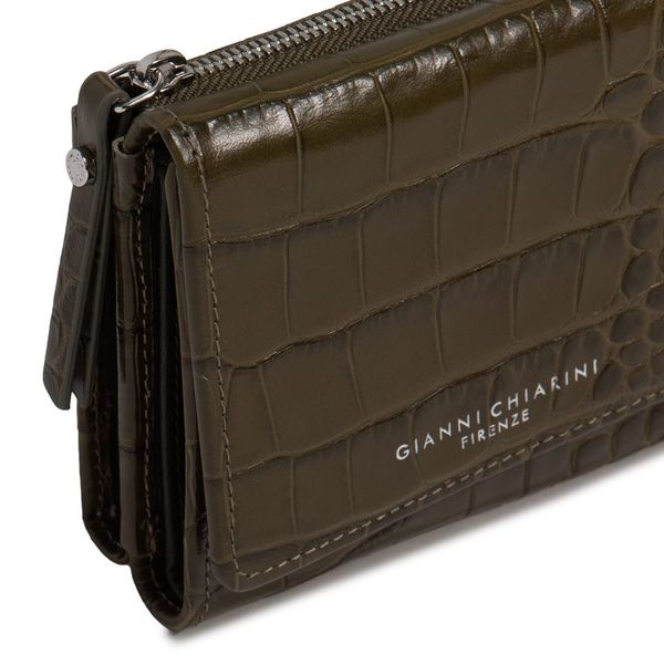 Gianni Chiarini Wallet COCCO ASTARA - green/brown (231)