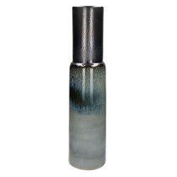Pomax Vase (Ø15x60,5cm) - Omar - gris/bleu (BLA)
