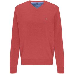 Fynch Hatton V-neck sweater - orange (422)