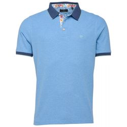 Blue polo sale white collar