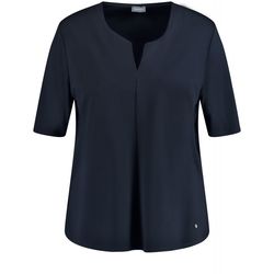 Samoon Jersey Shirt - blue (08100)