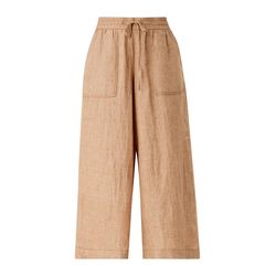 s.Oliver Red Label Regular : jupe-culotte en lin - brun (84W9)