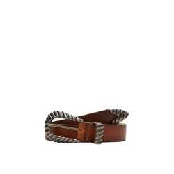 s.Oliver Red Label Real leather belt - brown (8786)