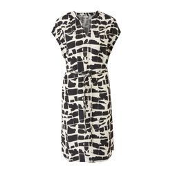 s.Oliver Black Label Dress with an all-over pattern - black (99A6)