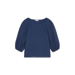 Marc O'Polo Blouse shirt made of a material mix - blue (877)