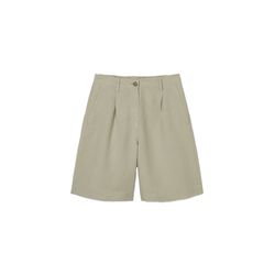 Marc O'Polo Bermuda shorts made from a light lyocell-linen mix - green (407)