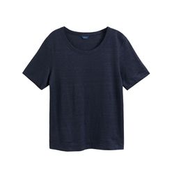 Gant Linen t shirt - blue (433)