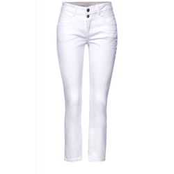 Street One Weiße Casual Fit 7/8 Jeans - weiß (10000)