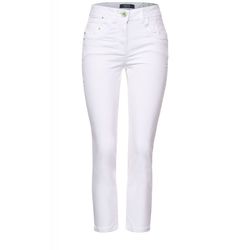 Cecil Casual fit trousers - white (10000)