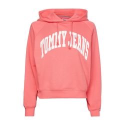 Tommy Jeans College style relaxed fit hoodie - pink (TIJ)
