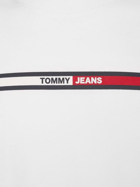 Tommy Jeans Organic cotton t-shirt - white (YBR)