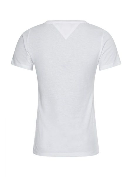 Tommy Jeans T-Shirt à logo - blanc (YBR)