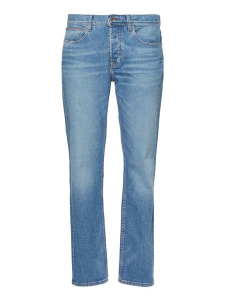 Tommy Hilfiger Denton Straight Jeans mit Fade-Effekten - blau (1BA)