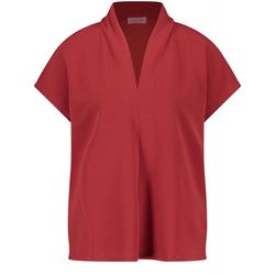 Gerry Weber Collection Shirt with a shawl collar - red (60695)