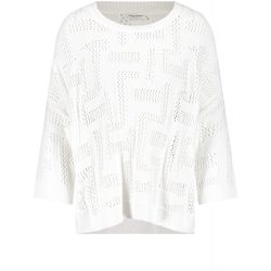 Gerry Weber Collection Sweater with a lace pattern - white (99700)