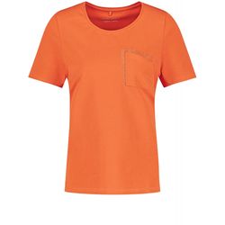 Gerry Weber Casual Shirt mit Glitzersteinen - orange (60694)