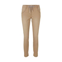 Tom Tailor Tapered relaxed trousers - brown (28722)